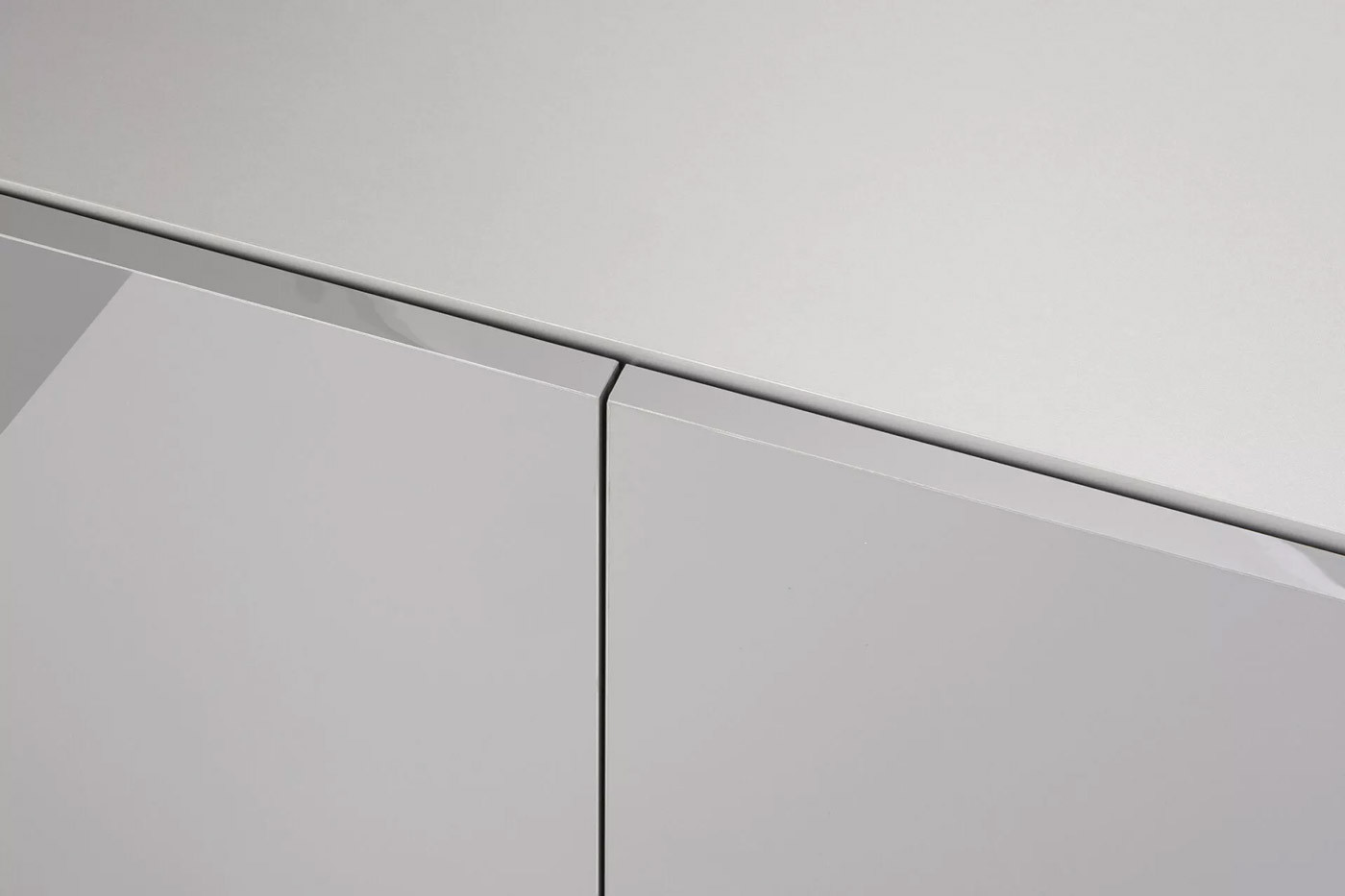 AQUAEL Szafka Glossy 80 Szara 80x35x72 / Cabinet Glossy Grey 80
