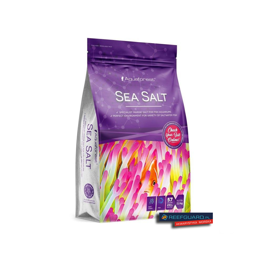 Aquaforest Sea Salt 7,5kg worek