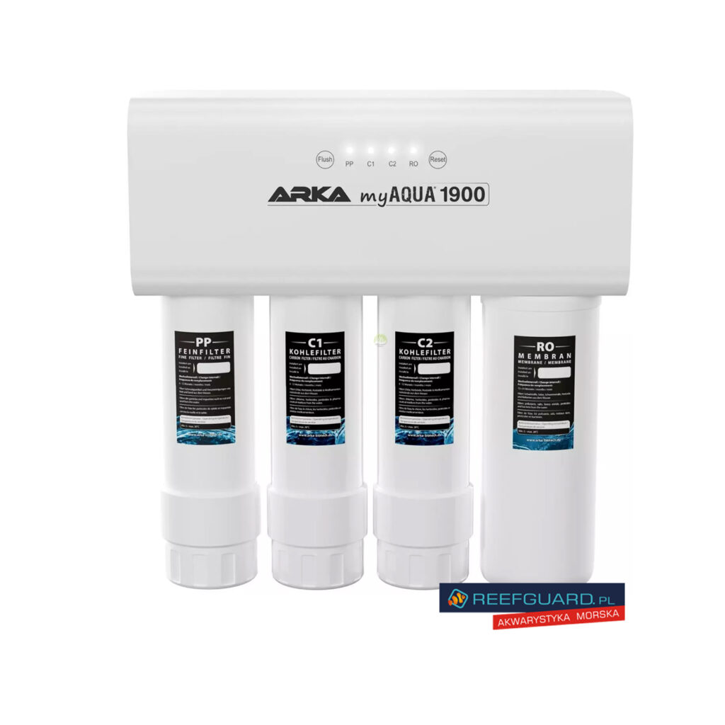 Arka myAqua 1900 Filtr Osmozy Kompletny Filtr wody RO 1900 litrów dziennie