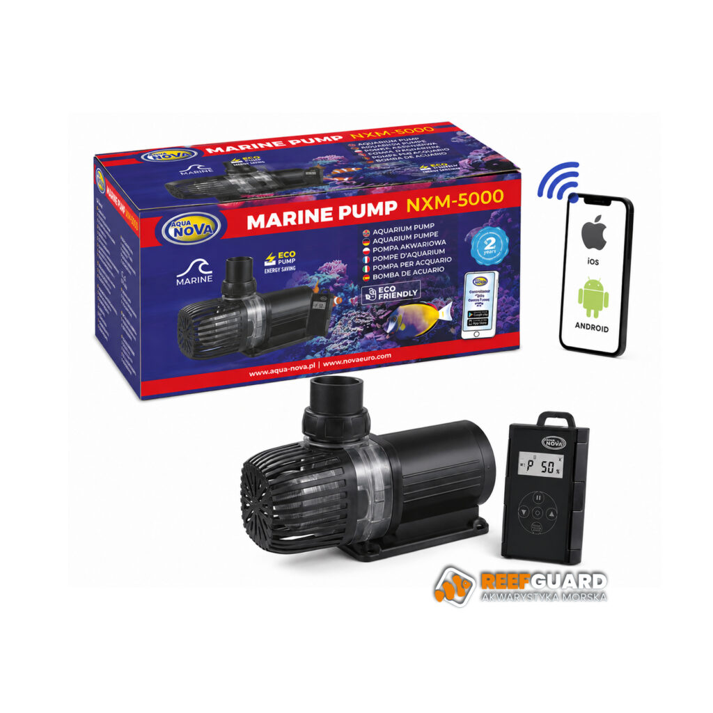Aqua Nova Marine Pump NXM-5000 Wi-Fi pompa obiegowa 5000 l/h z kontrolerem ECO 40W