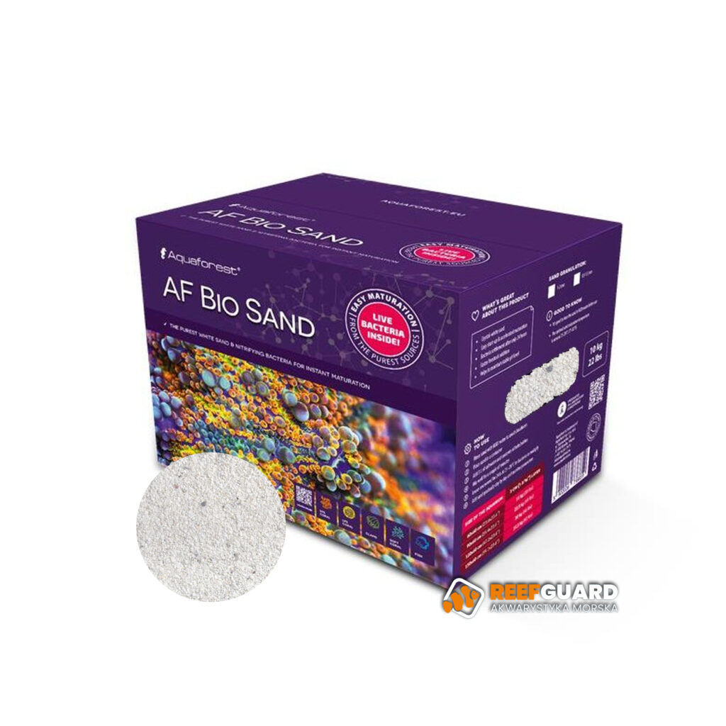 AquaForest BIO SAND 1-2mm 10kg piasek suchy BOX