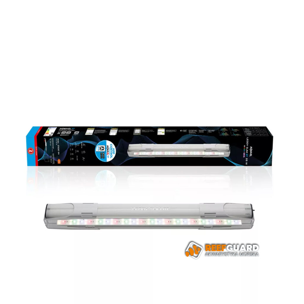 Aquael Leddy Slim BT 760 26W biała inteligentne oświetlenie LED WRGB + UV-A
