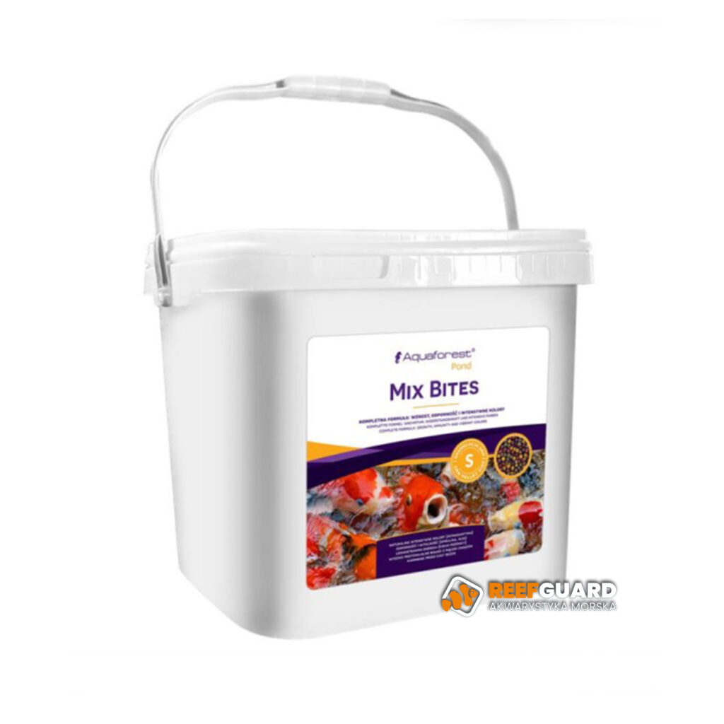 Aquaforest Mix Bites S POND 2,25 kg pokarm dla ryb stawowych