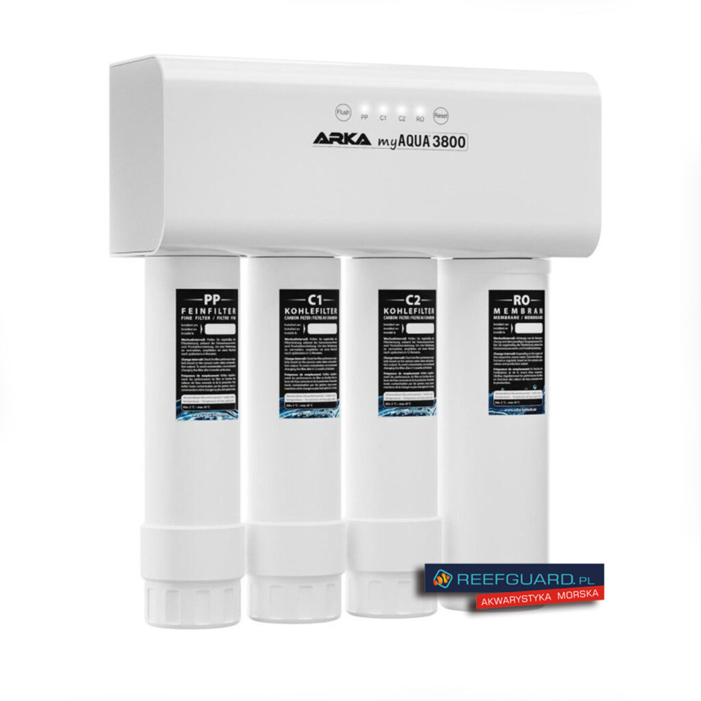 Arka myAqua 3800 Filtr Osmozy Kompletny Filtr wody RO 3800 litrów dziennie