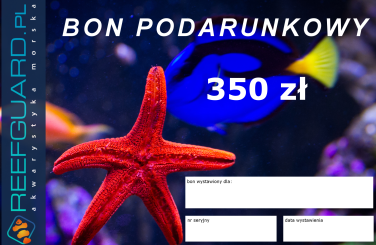 Bon podarunkowy 350zl Reefguard