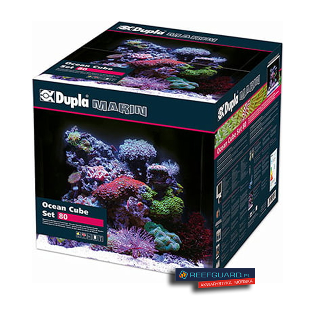 Dupla Ocean Cube Set 80l zestaw gotowe akwarium morskie powystawowe