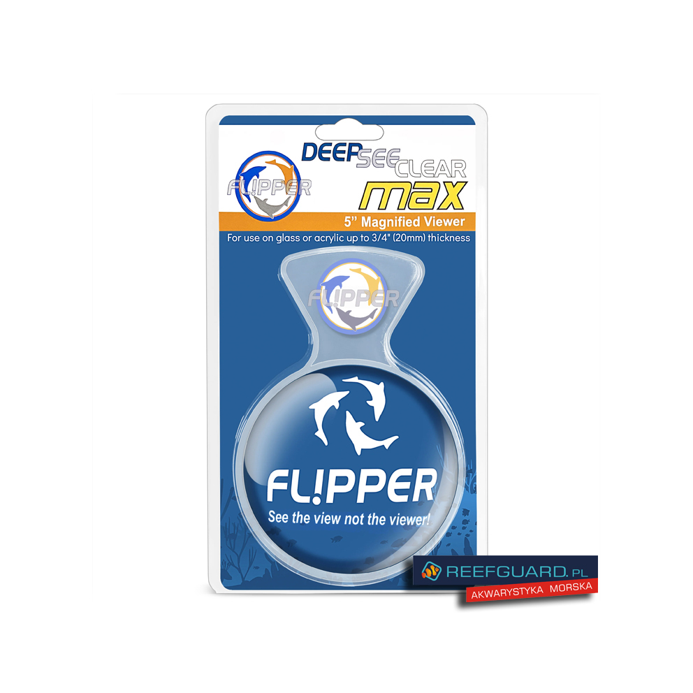 FLIPPER DeepSee CLEAR Max 127mm szkło powiększające lupa