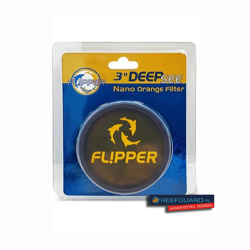 FLIPPER DeepSee Nano orange filter do lupy powiększającej Flipper DeepSee Nano do robienia zdjęć