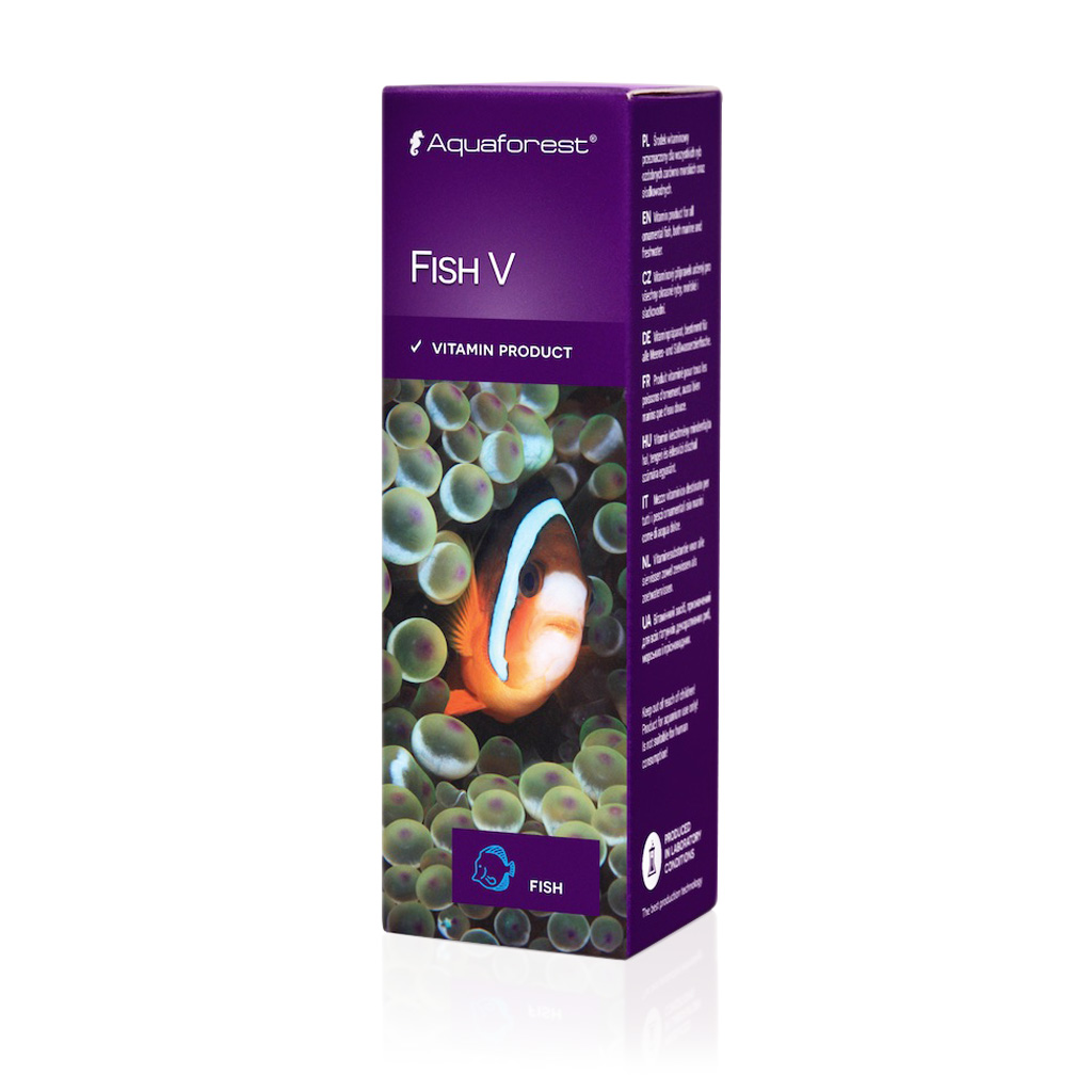 Aquaforest Fish V Najlepsze witaminy dla ryb 10 ml