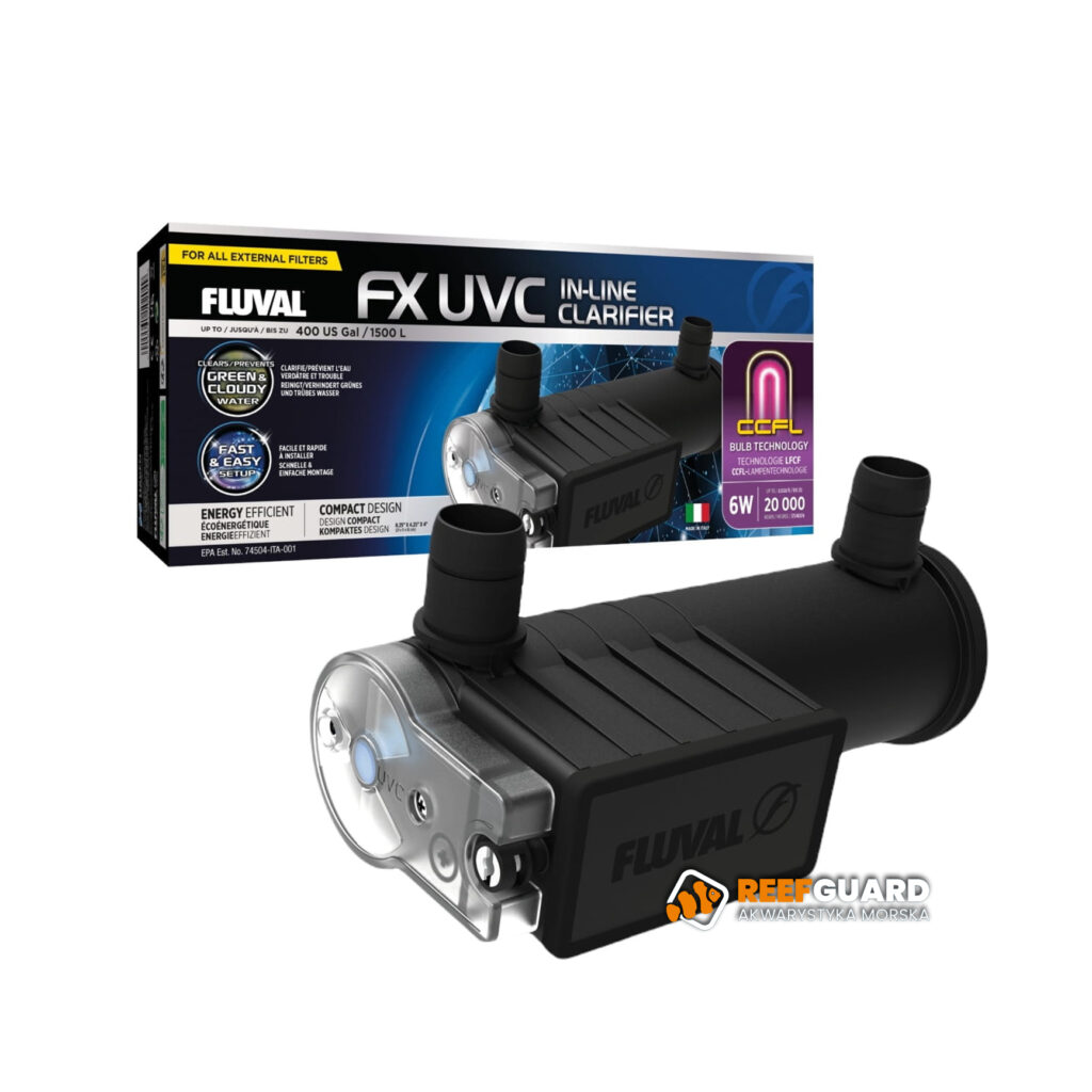 Fluval FX UVC In-Line Clarifier Lampa UV-C do akwarium 1500l