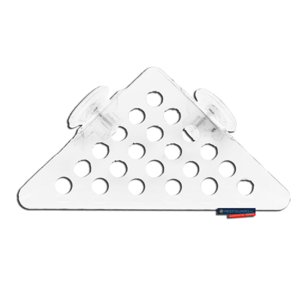 Frag Shelf V narożna 15x15cm Półka na koralowce na przyssawki