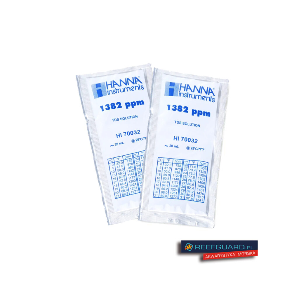 HANNA HI 70032 roztwór TDS 1382 mg/l 20ml saszetka 1 sztuka