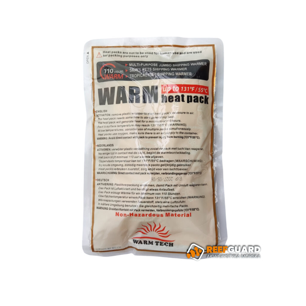 Ogrzewacz Heat Pack 110h do transportu ryb i koralowców