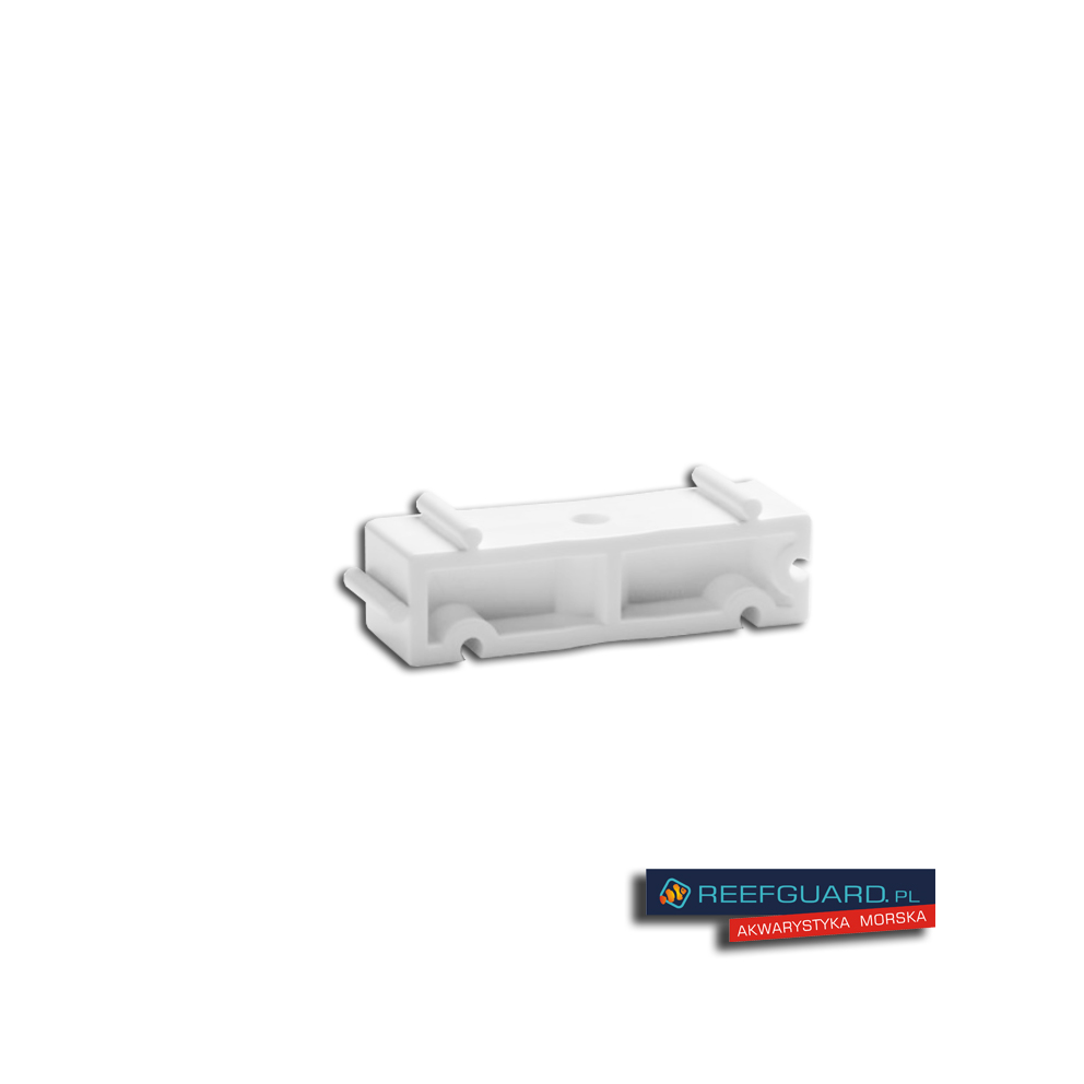 Blok montażowy PVC B-25 Biały Dystans