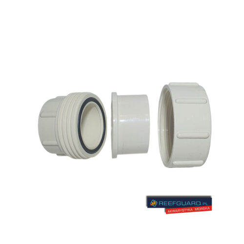 PVC ECO Dwuzłączka 25mm BIAŁY