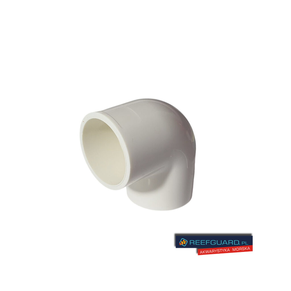 PVC ECO Kolanko 90x25mm BIAŁY