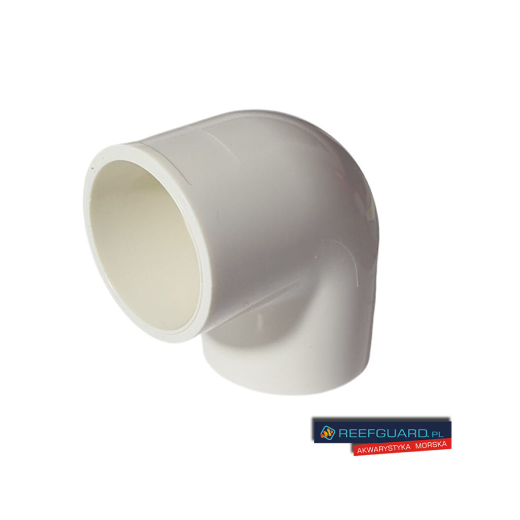 PVC ECO Kolanko 90°x50mm BIAŁY