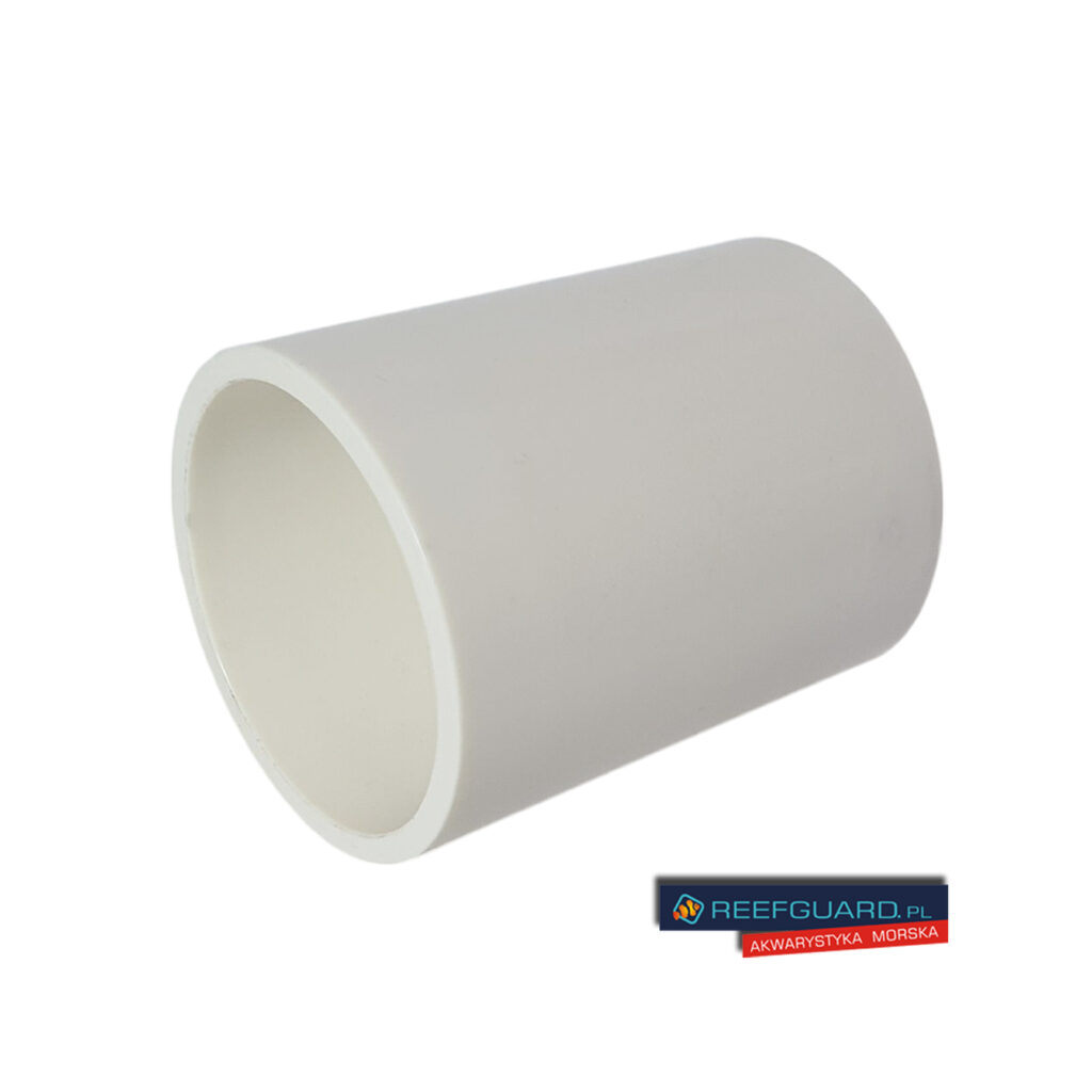 PVC ECO Mufa 50mm BIAŁY