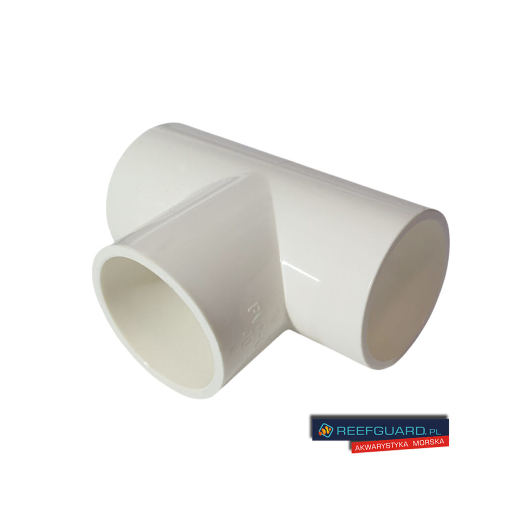 PVC ECO Trójnik 90°x40mm BIAŁY