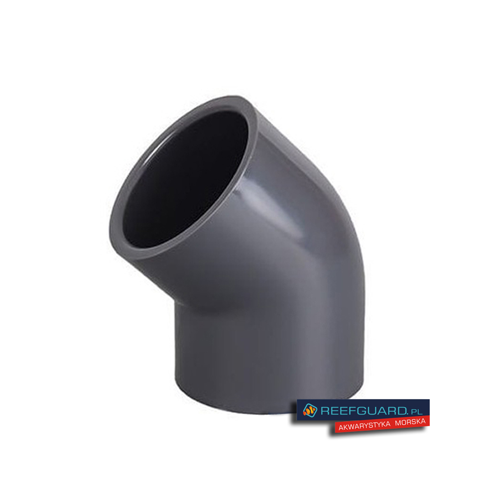 PVC Kolanko 45°x40mm