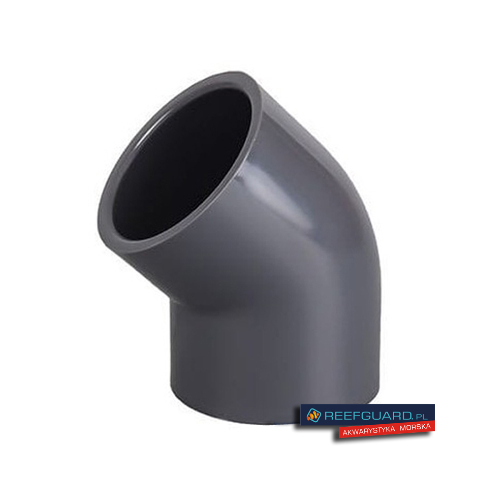 PVC Kolanko 45°x50mm