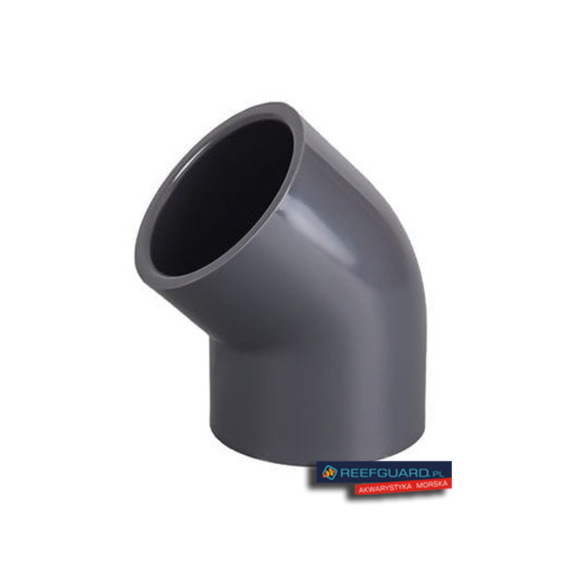 PVC Kolanko 45°x63mm