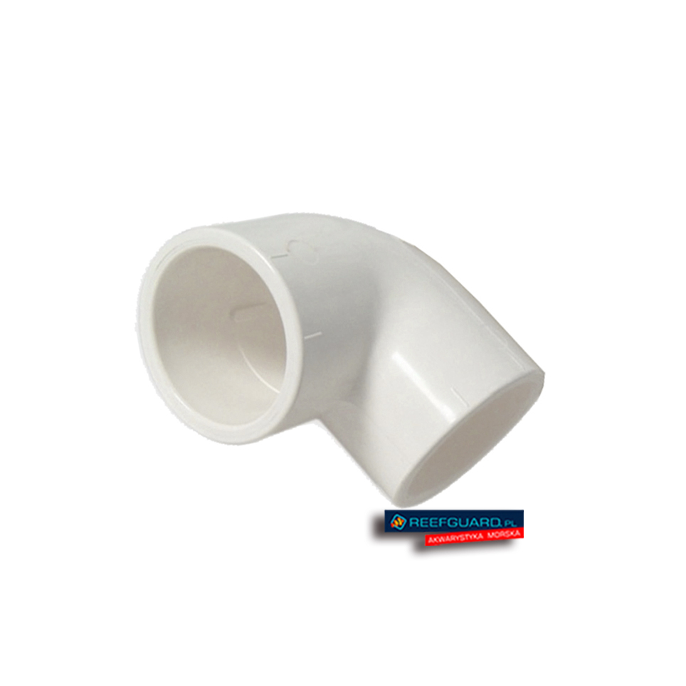 PVC Kolanko 90°x40mm biały