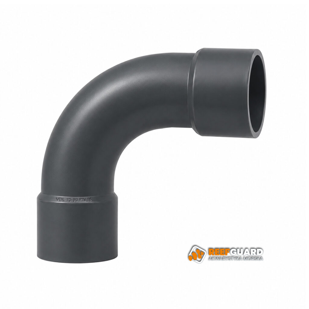 PVC Łuk 90°x75mm VDL