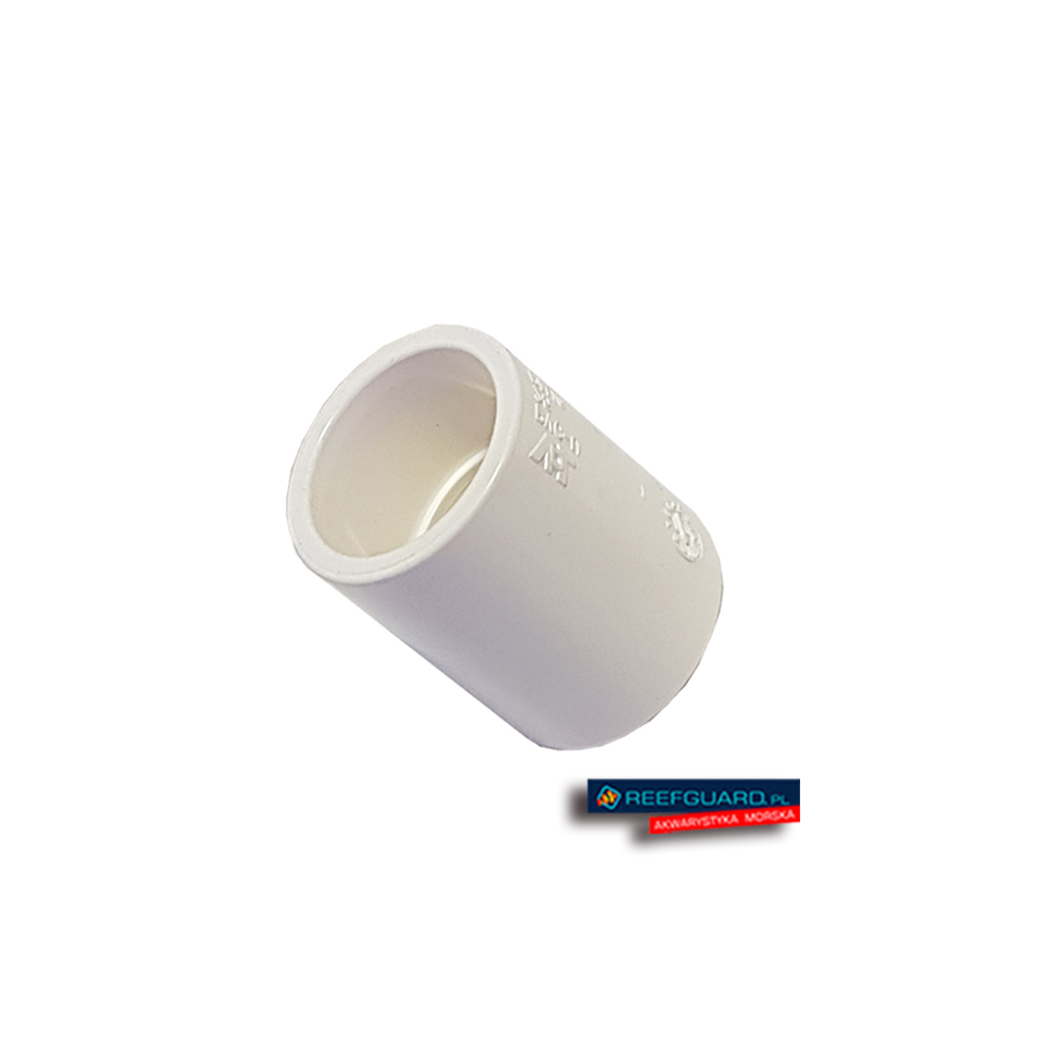 PVC Mufa 25mm BIAŁY Złączka