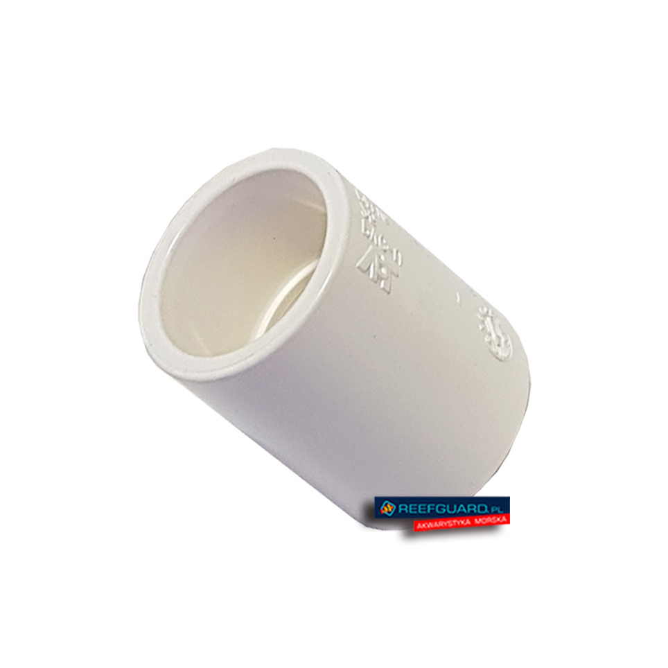 PVC Mufa 40mm BIAŁY Złączka