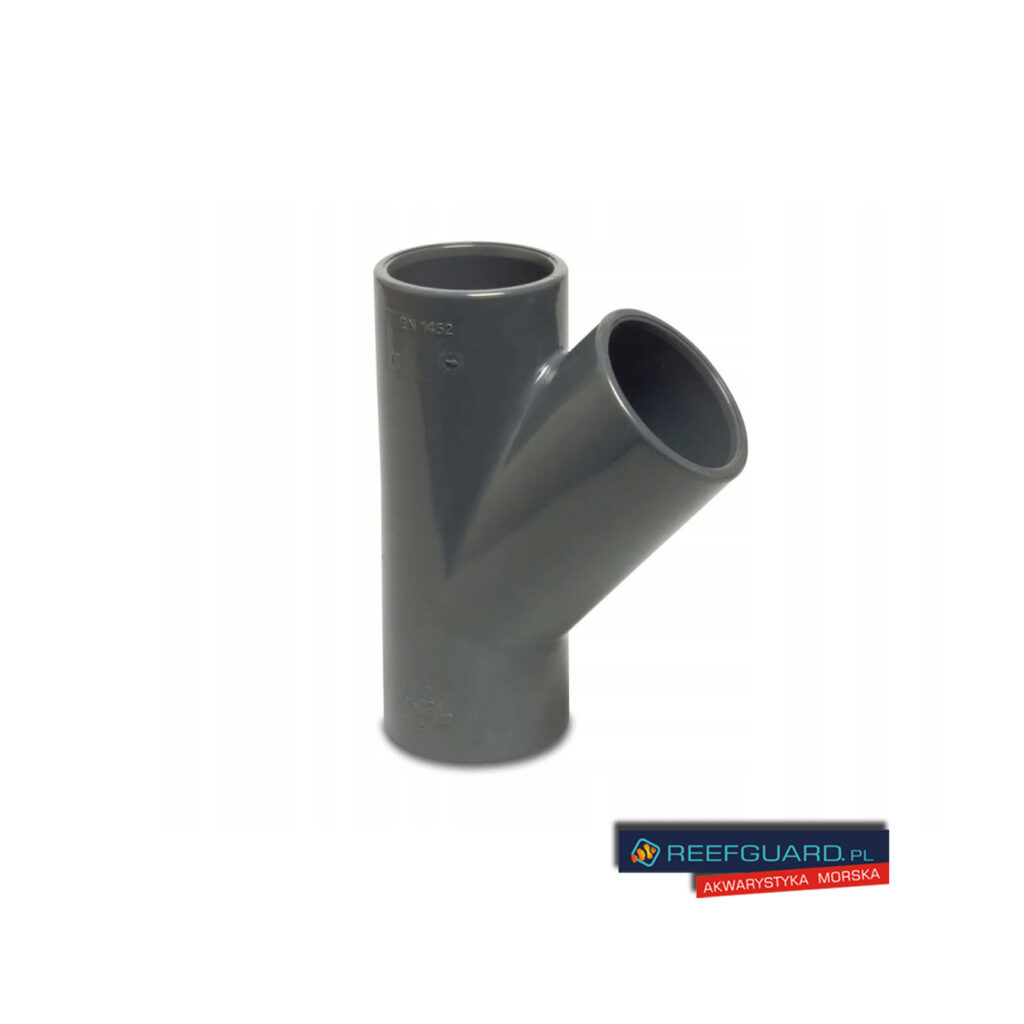 Trójnik PVC-U 45° 32mm