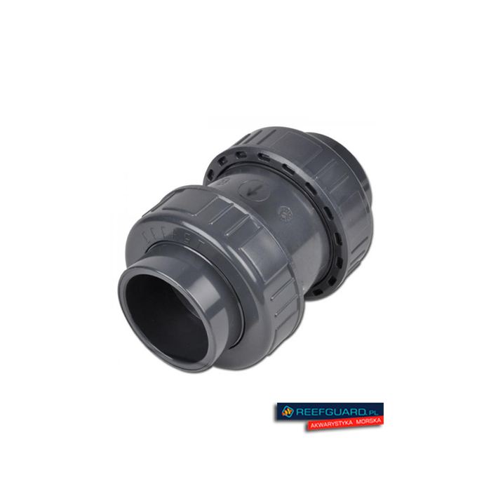 Zawór zwrotny pionowy PVC-U HVD D-25 Effast
