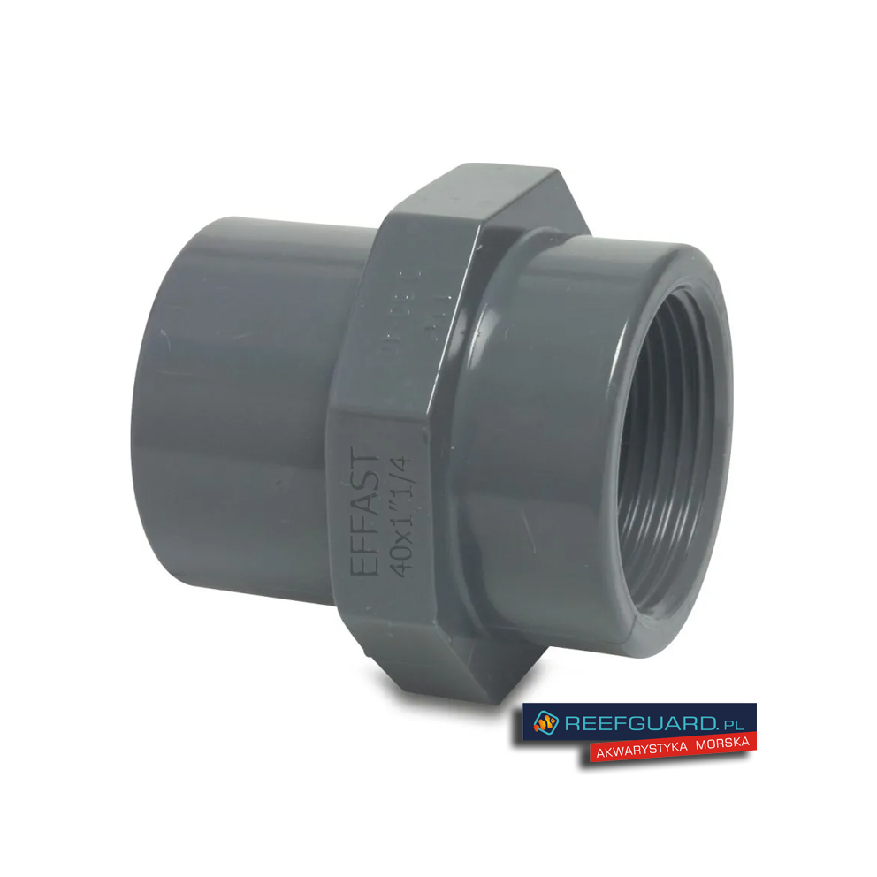 złączka PVC-U K/GW D-40x1 1/4″ 40mm EFFAST
