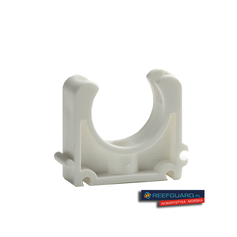 Uchwyt 20mm biały PP do rury PVC-U VDL
