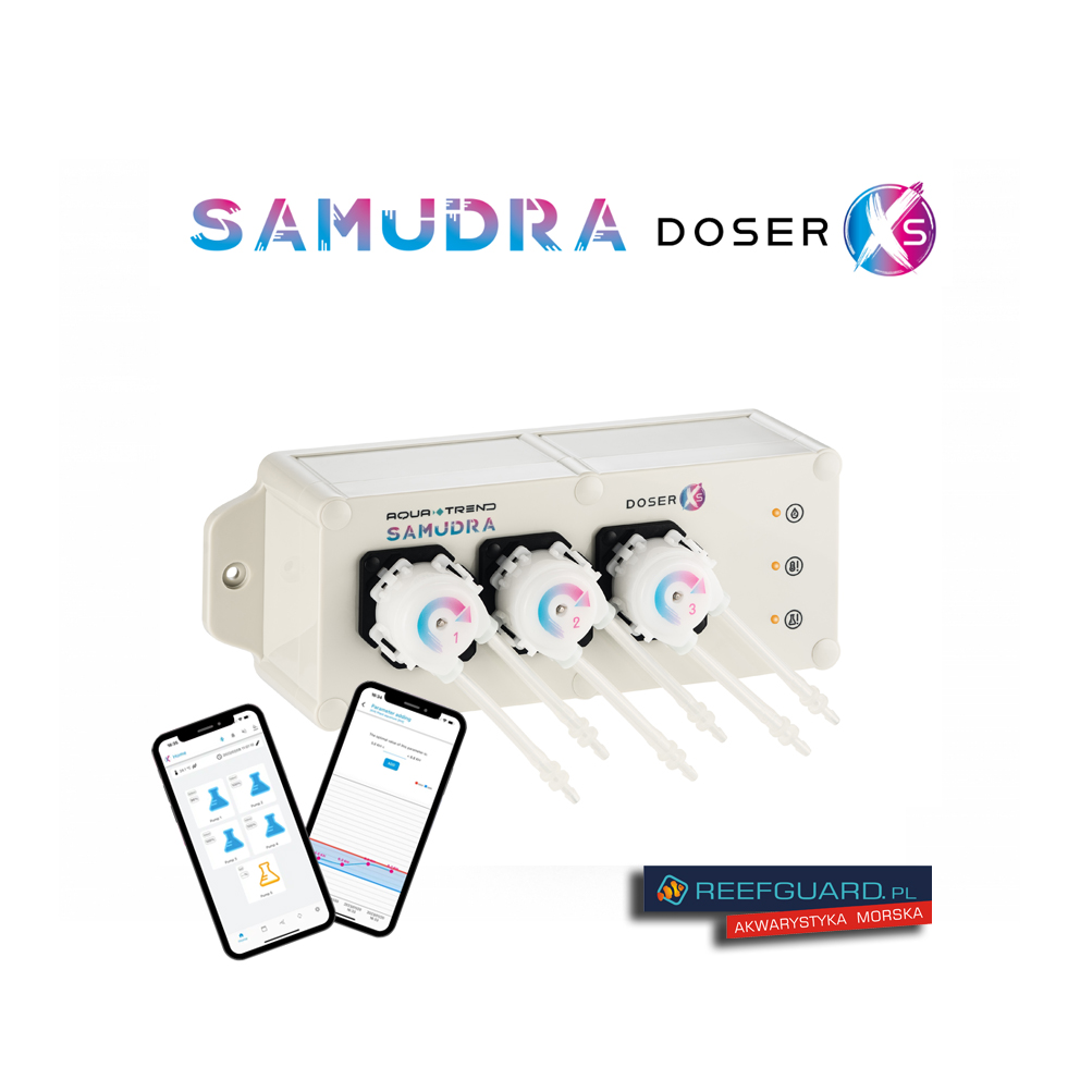 Pompa Dozująca Samudra DoserXs multifunkcyjna Aqua-Trend 3 głowice perystaltyczne