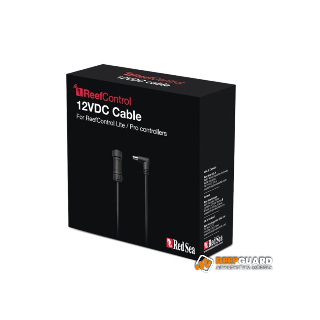 RED SEA 12V DC Cable ReefControl Lite / Pro Przewód zasilający