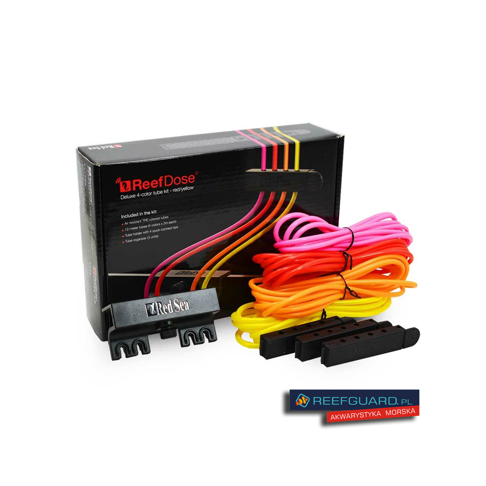 RED SEA Accesory Kit Red-Yellow ReefDose zestaw uchwytów montażowych i wężyków 4x3m