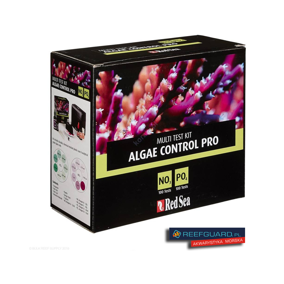 RED SEA Algae Control Test Kit zestaw testów na NO3 i PO4 100 testów