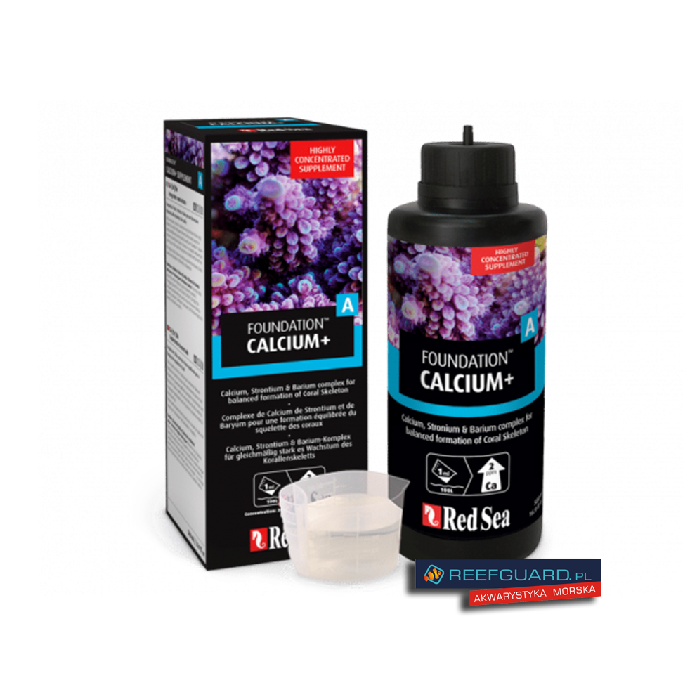 RED SEA Foundation A Calcium+ Zawiera Ca Sr Ba 500ml
