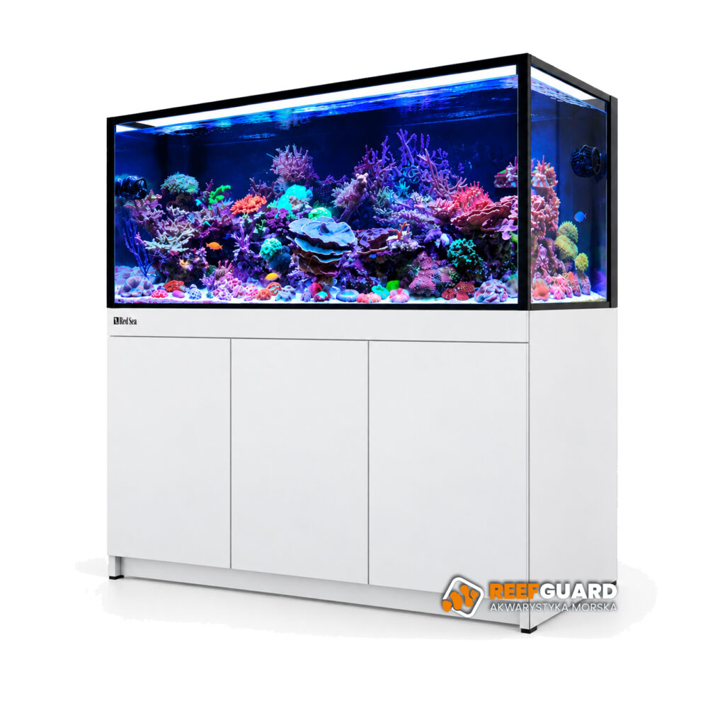 RED SEA REEF-FRAME 500 akwarium 515l 150x57,5x55cm z białą szafką