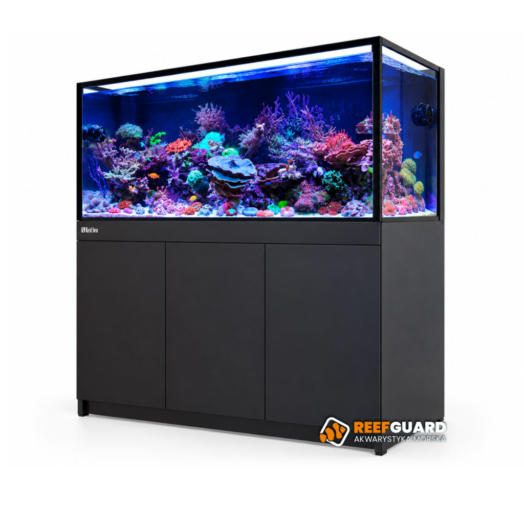 RED SEA REEF-FRAME 500 akwarium 515l 150x57,5x55cm z czarną szafką