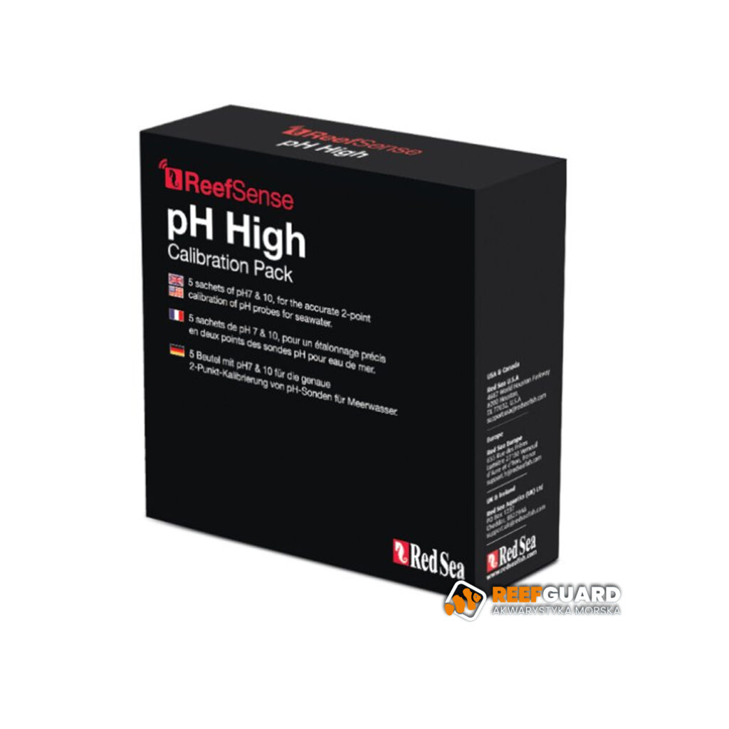 RED SEA pH Calibration Pack ReefSense zestaw płynów kalibracyjnych pH7 & pH10 5-pack