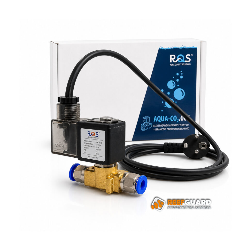 RQS AQUA-CO2.001 Gas&Water Elektrozawór akwarystyczny 230V