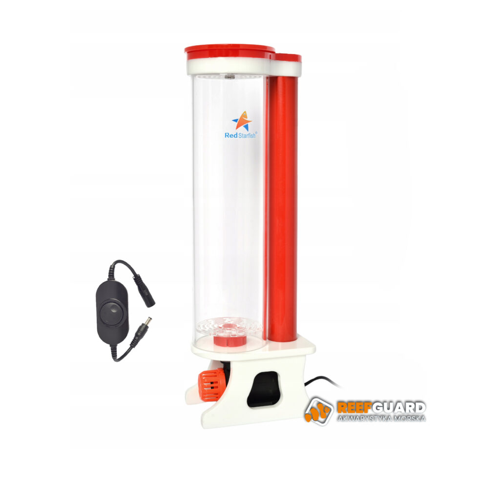 RSTAR Filtr fluidyzacyjny MINI 70D z pompą DC 650l/h redukcja NO3 i PO4 w akwarium morskim