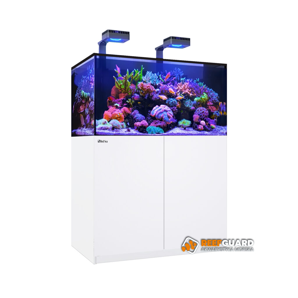 Red Sea REEFER MAX 425 G3 Complete System akwarium morskie 433 litrów z białą szafką