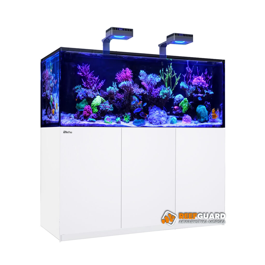 Red Sea REEFER MAX 625 G3 Complete System akwarium morskie 620 litrów z białą szafką