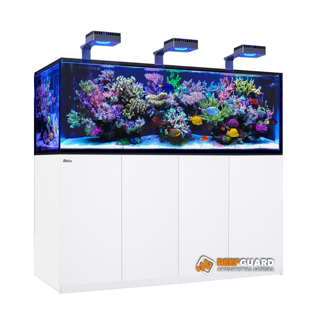 Red Sea REEFER MAX 750 G3 Complete System akwarium morskie 750 litrów z białą szafką
