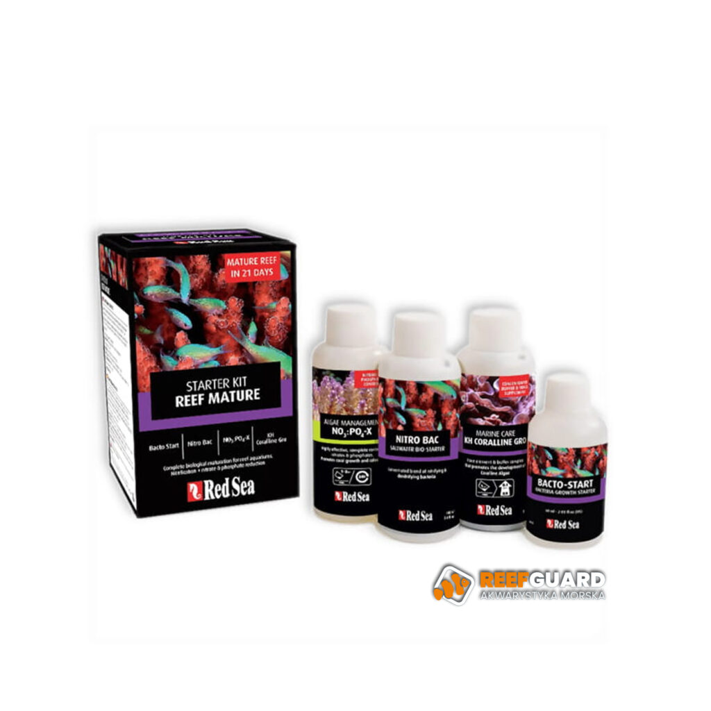 Red Sea Reef Mature Pro Kit profesjonalny zestaw do szybkiego i bezpiecznego dojrzewania akwarium morskiego