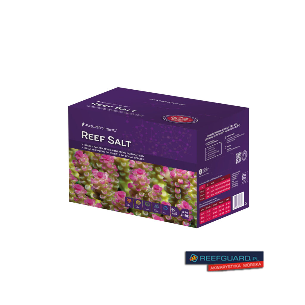 Reef Salt 10kg Aquaforest BOX Sól morska