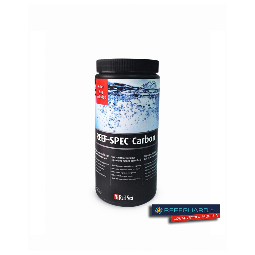 Reef Spec Carbon 500ml Węgiel aktywny Red Sea + siatka na media